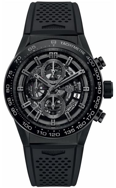 Tag Heuer CAR2A90.FT6071 Caliber Heuer 01 Automatic Chronograph Skeleton 45mm Replica watch